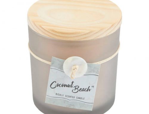1.7oz Coconut Beach Jar Candles