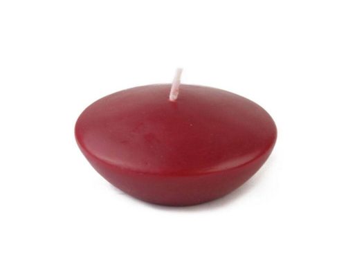 3 in. Burgundy Floating Candles