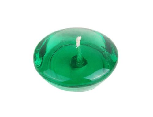 Clear  Green Gel Floating Candles