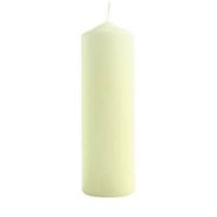 Ivory White Pillar Candle 21cm x 6cm 200x200 - Pillar Candles