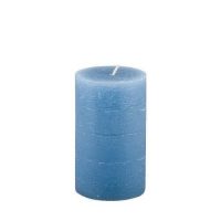 Rustic Blue Pillar Candle 10cm x 6cm 200x200 - Pillar Candles