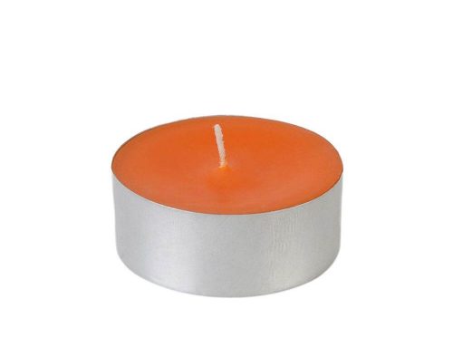 Summer Peach Tea Light Candles